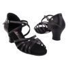 Very Fine Cuban Low Heel Dance Shoes for Professional Dancers - CD1124DB | Flamingo Sportswear
