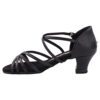Very Fine Cuban Low Heel Dance Shoes for Professional Dancers - CD1124DB | Flamingo Sportswear