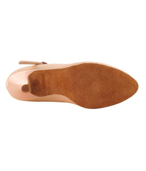 Very Fine Ladies’ Standard, Smooth, Wedding Dance Shoes CD5024M – Flesh Satin, 2.5” or 2.75” Heel | Flamingo Sportswear