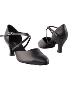 Very Fine Dance Shoes - 9691 - Black Leather size 10 - 2.5-inch heel|5|5.5|6