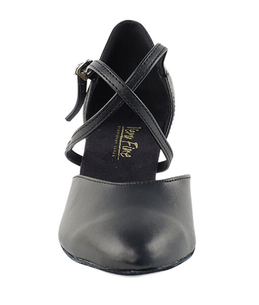 Very Fine Women's Dance Shoes - 9691 Black Leather - Flamingo Sportswear