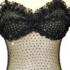 Black Latin Ballroom Dance Dress with Fringe - Flamingo Sportswear
