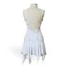 White Ballroom Latin Custom Dance - Dress | Flamingo Sportswear