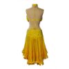 Canary Ballroom Gown | Vibrant Yellow Latin Competition Dress