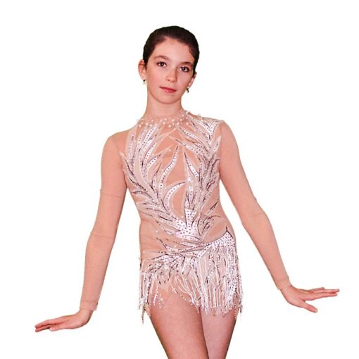 Gymnastics Leotard for Girls - Snow Queen - FlamingoSportswear|FlamingoSportswear - Snow Queen - Gymnastics Leotard for Girls|FlamingoSportswear - Gymnastics Leotard for Girls - Snow Queen