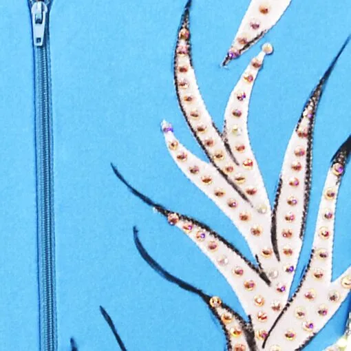 Blue Queen Gymnastics Leotard | Flamingo Sportswear