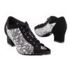 Very Fine Dance Shoes - 1643 - Black Nubuck-51 Mesh size 10 - 2-inch heel|