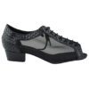 Cuban Low Heel Dance Shoes - Classic Series Flat Heel Edition 1643FT|||