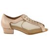 Cuban Low Heel Dance Shoes - Classic Series Flat Heel Edition 1643FT|||