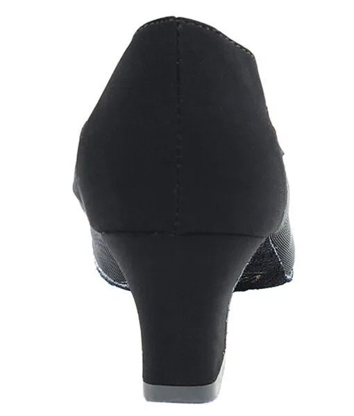 Very Fine Ladies Practice, Cuban Low Heel Dance Shoes - Classic Series 1644 | Flamingo Sportswear