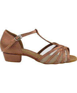 Cuban Low Heel Dance Shoes - Classic Series Flat Heel Edition 16612FT|||