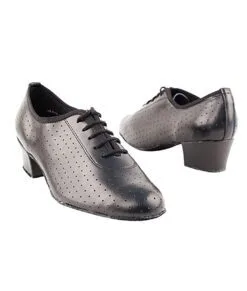 Discover the Elegance of Very Fine Ladies Dance Shoes 2001 in Black Leather