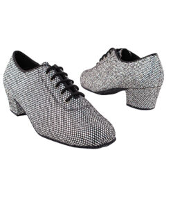 Very Fine Dance Shoes - 2001 - Black Sparklenet size 10 - 1.5-inch heel|