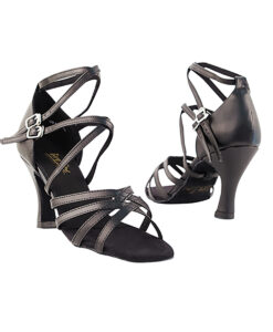 Very Fine Dance Shoes - 5008 - Black Leather size 10 - 3-inch heel|