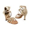 Very Fine Dance Shoes - 5008 - Tan Leather size 10 - 3-inch heel|