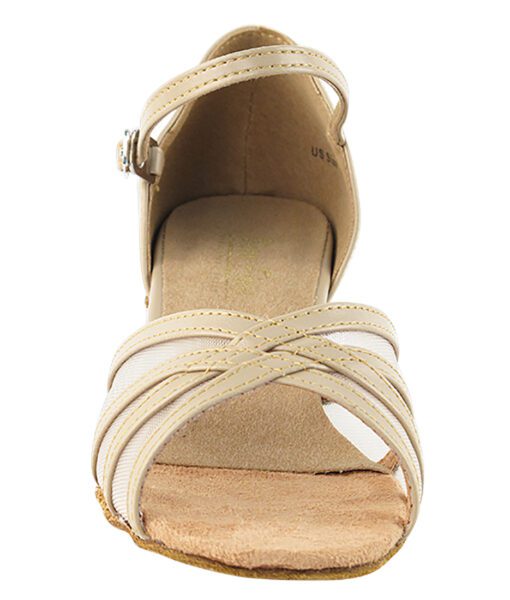 Very Fine Ladies Practice, Cuban Low Heel Dance Shoes - Classic Series 6027 - Flamingo Sportswear