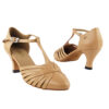 Very Fine Dance Shoes - 6829 - Beige Brown Leather size 10 - 2.5-inch heel|