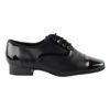 Very Fine Dance Shoes - 916102 - Black Patent-Black Leather - Flamingo Sportswear
