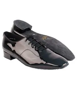 Comfortable Ballroom Dancing Shoes for Men - Lightweight & Flexible C917101 Black Patent
