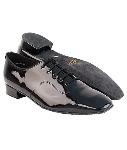 Comfortable Ballroom Dancing Shoes for Men - Lightweight & Flexible C917101 Black Patent