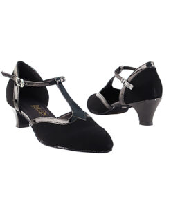 Very Fine Dance Shoes - 9627 - Black Nubuck-Black Trim  1.3-inch Heel size 10 - 1.3-inch heel|||