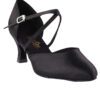 Very Fine Dance Shoes - 9691 - Black Satin - Flamingo Sportswear