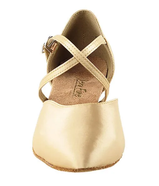 Very Fine Ladies Practice Cuban Low Heel Dance Shoes - Classic 9691 | Flamingo Sportswear