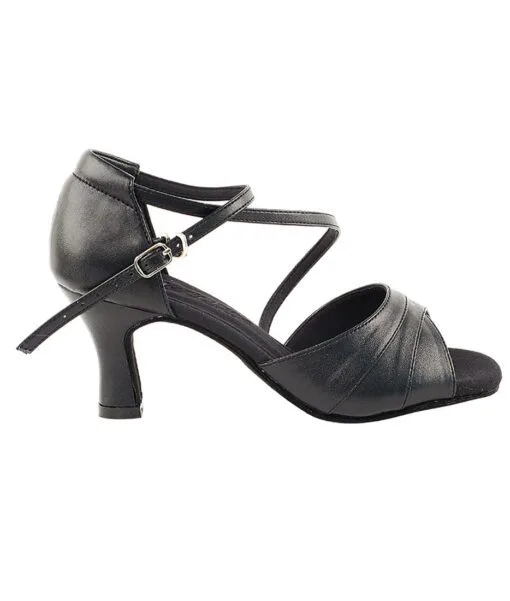 Very Fine Dance Shoes - C1659 - Black Leather | Flamingo Sportswear