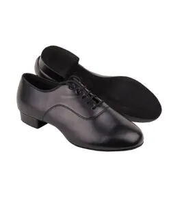 Very Fine Men's Dance Shoes C2503-Black-Leather