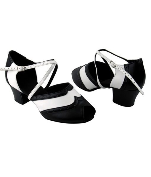 Very Fine Ladies Practice, Cuban Low Heel Dance Shoes - C-Series C6035 - Flamingo Sportswear