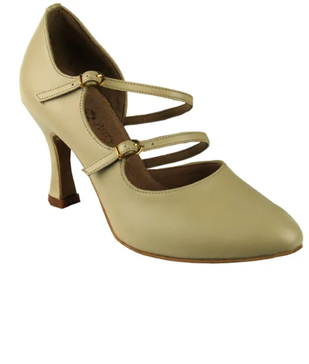 Beige Leather