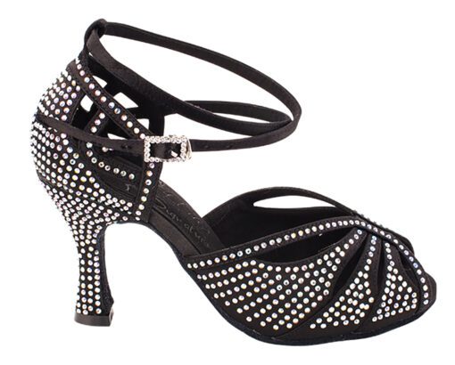 Salsa Dance Shoes - Crystal Collection S1003CC|||