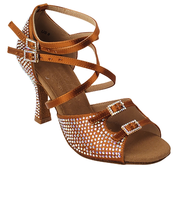 Copper Tan Satin