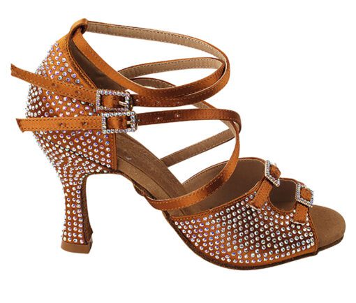 Salsa Dance Shoes - Crystal Collection S1004CC|||