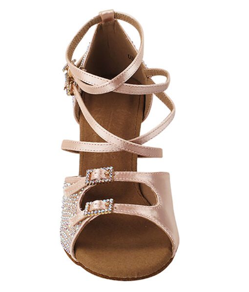 Very Fine Ladies Latin, Rhythm, Salsa Dance Shoes - Crystal Collection S1004CC - Flamingo Sportswear