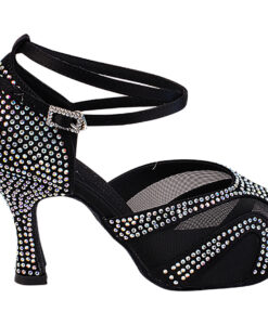 Salsa Dance Shoes - Crystal Collection S1005CC|||