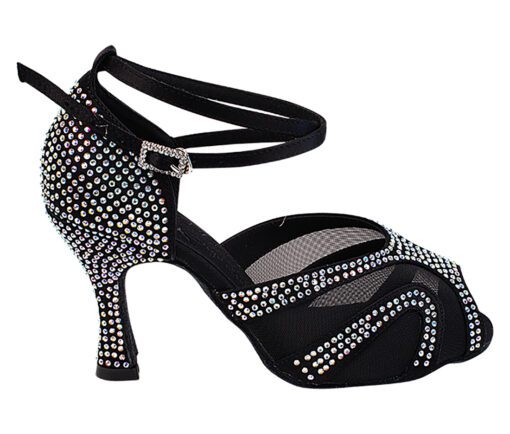 Salsa Dance Shoes - Crystal Collection S1005CC|||