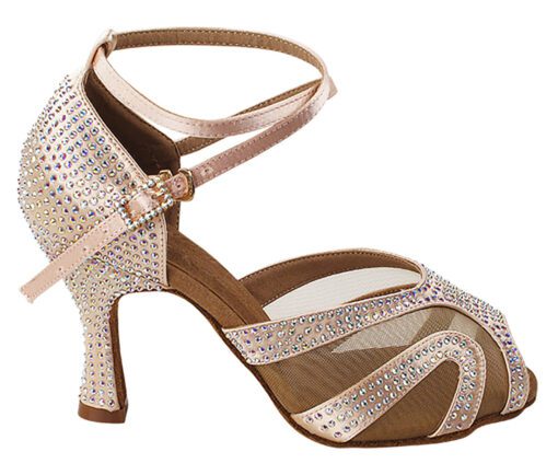 Salsa Dance Shoes - Crystal Collection S1005CC|||