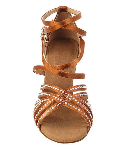 Very Fine Ladies Latin, Rhythm, Salsa Dance Shoes - Crystal Collection S1006CC | Flamingo Sportswear