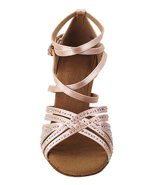 Very Fine Ladies Latin, Rhythm, Salsa Dance Shoes - Crystal Collection S1006CC | Flamingo Sportswear