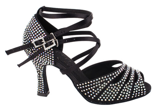 Salsa Dance Shoes - Crystal Collection S1007CC|||