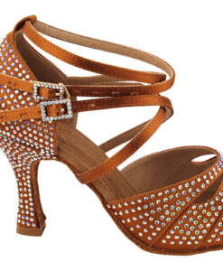 Salsa Dance Shoes - Crystal Collection S1007CC|||