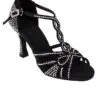 Very Fine Sparkly Dance Shoes for Women - Crystal Collection S1008CC