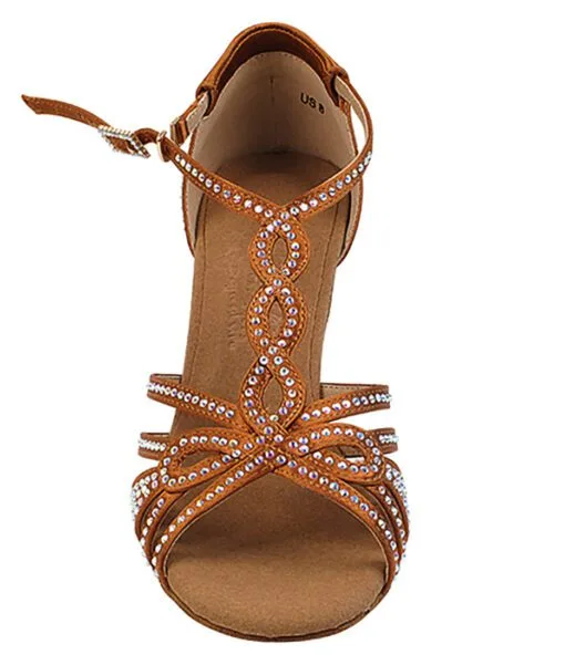 Very Fine Ladies Sparkly Dance Shoes - Crystal S1008CC - Comfortable & Stylish | Flamingo Sportswear