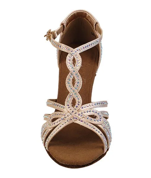 Very Fine Ladies Sparkly Dance Shoes - Crystal S1008CC - Comfortable & Stylish | Flamingo Sportswear
