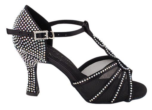 Salsa Dance Shoes - Crystal Collection S1009CC|||