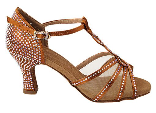 Salsa Dance Shoes - Crystal Collection S1009CC|||