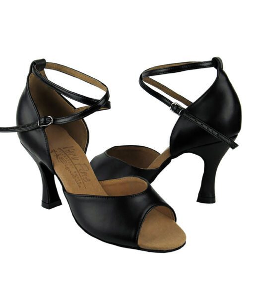 Very Fine Ladies Practice, Cuban Low Heel Dance Shoes - Signature Series S9220 - Flamingo Sportswear