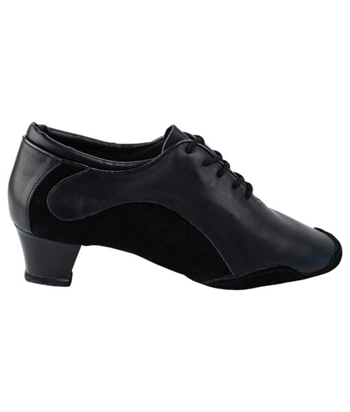 Very Fine Ladies Practice, Cuban Low Heel Dance Shoes - Salsera Series SERA703BBX with 1.5-inch Heel - Flamingo Sportswear