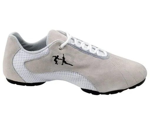 Very Fine Unisex White Split Sole Dance Sneakers - Lightweight & Comfortable | Flamingo Sportswear